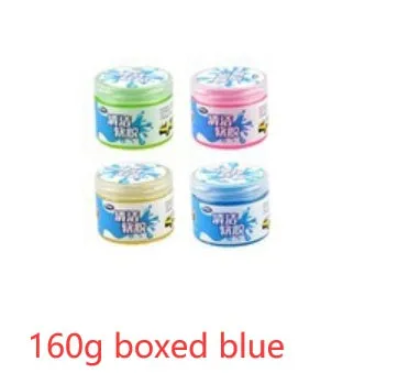 160g Magic Cleaning Gel in blue, green, pink, and yellow colours for household and car dust removal