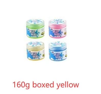 160g Magic Cleaning Gel in blue, green, pink, and yellow colours for household and car dust removal