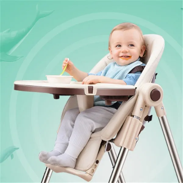 Toddler baby chair with stable anti-fall base in blue colour option for children aged 24 months plus