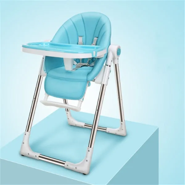 Toddler baby chair with stable anti-fall base in blue colour option for children aged 24 months plus