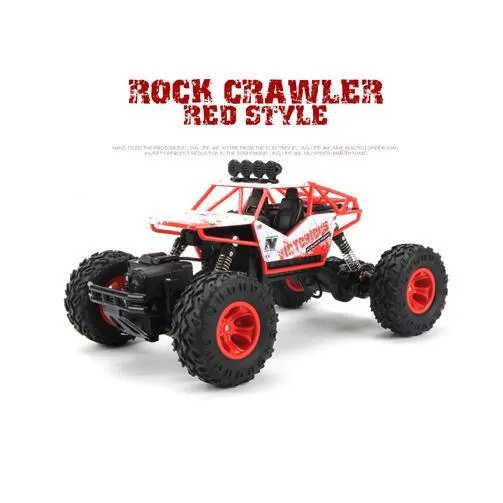 4WD RC buggy green red off-road truck 37x23x20cm with 2.4G remote control