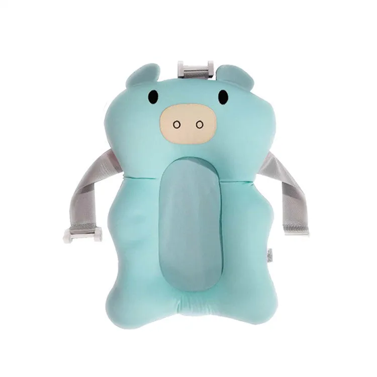 Baby Shower Bed Bath in blue colour with three-point buckle and nest mesh cloth floating pad, 0.33kg weight