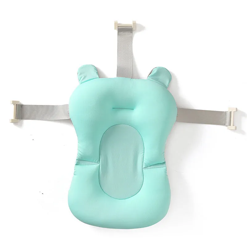 Baby Shower Bed Bath in blue colour with three-point buckle and nest mesh cloth floating pad, 0.33kg weight
