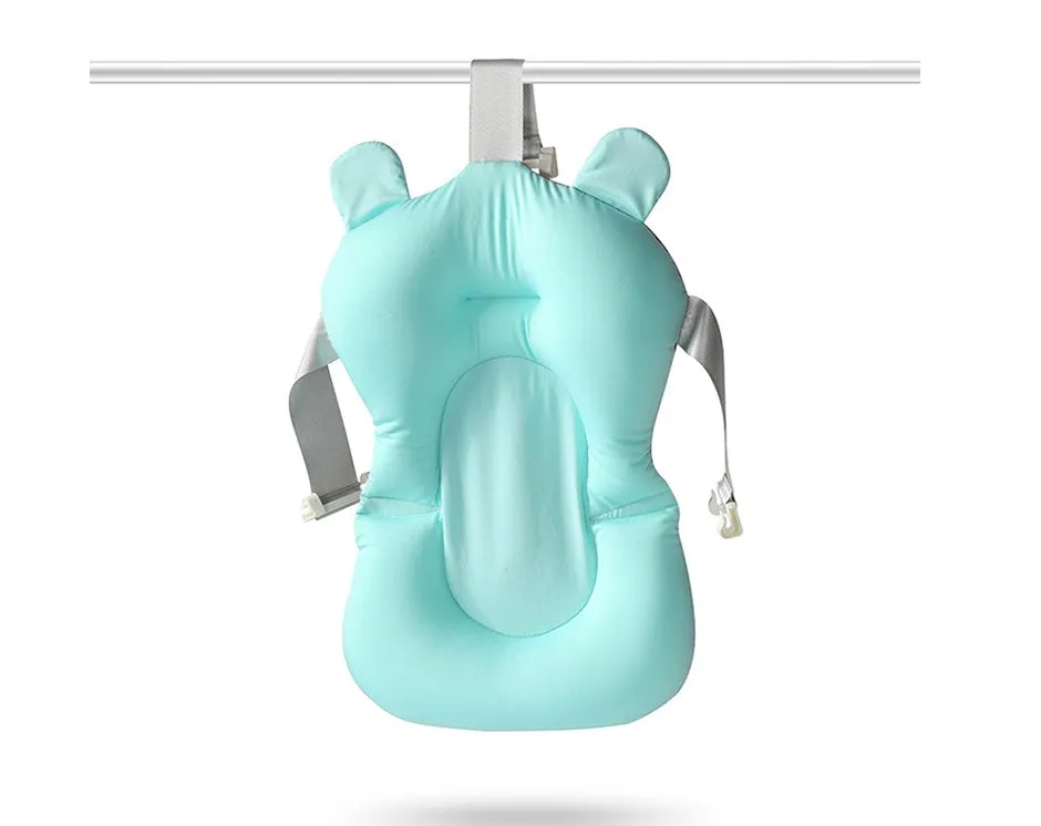Baby Shower Bed Bath in blue colour with three-point buckle and nest mesh cloth floating pad, 0.33kg weight