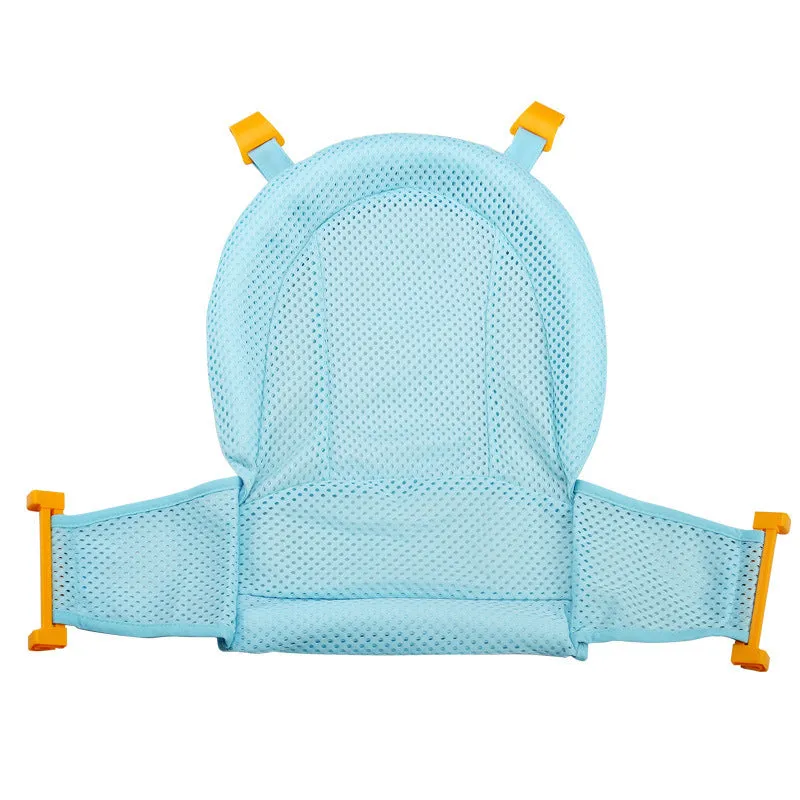 Baby Shower Bed Bath in blue colour with three-point buckle and nest mesh cloth floating pad, 0.33kg weight
