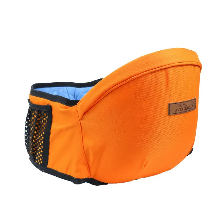 Front hugging baby waist stool in single waist style for holding children 3 to 36 months, available in multiple colours