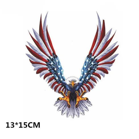Eagle reflective car decoration decal sticker 17x12 cm Style6 bumper sticker