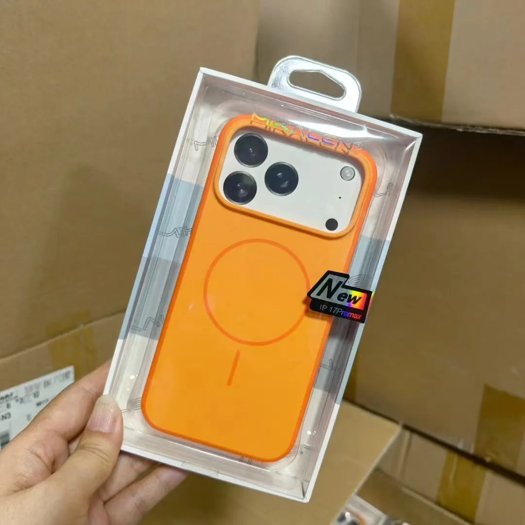 Two-colour skin feeling magnetic suction AI photo button phone case for iPhone 16 17 Pro Max in black half-pack style
