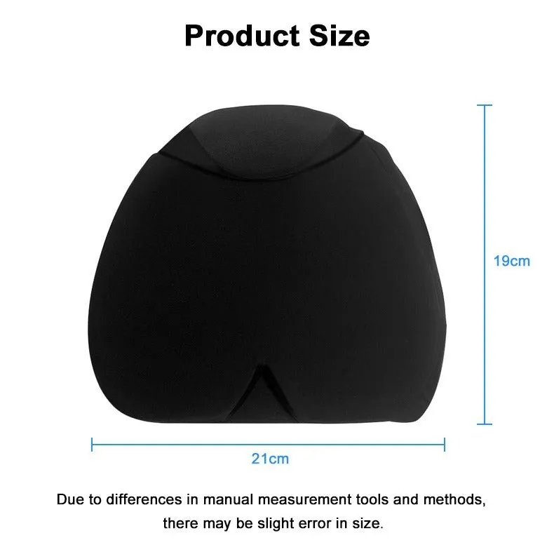 Solid colour cold compress head cap with fully enclosed design for cooling therapy