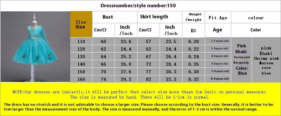 Baby girl A-line satin dress in rose red colour with structured collar and short sleeves