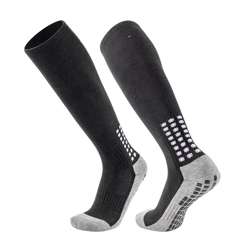 Non-slip shock absorption nylon stockings with glue dispensing grip, available in multiple colours