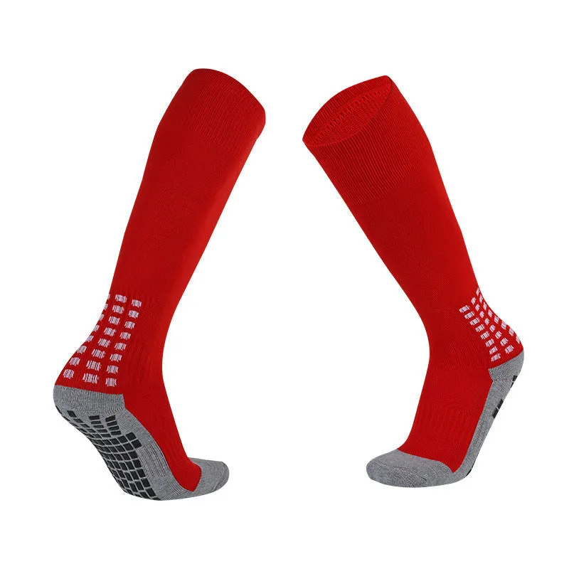 Non-slip shock absorption nylon stockings with glue dispensing grip, available in multiple colours