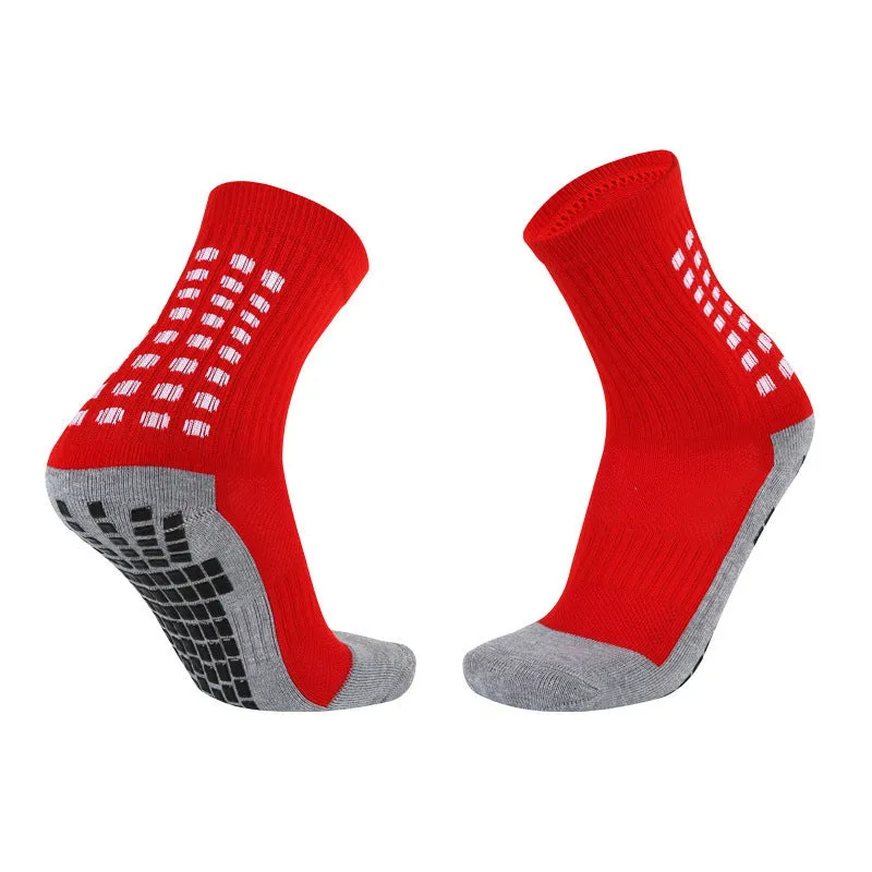Non-slip shock absorption nylon stockings with glue dispensing grip, available in multiple colours