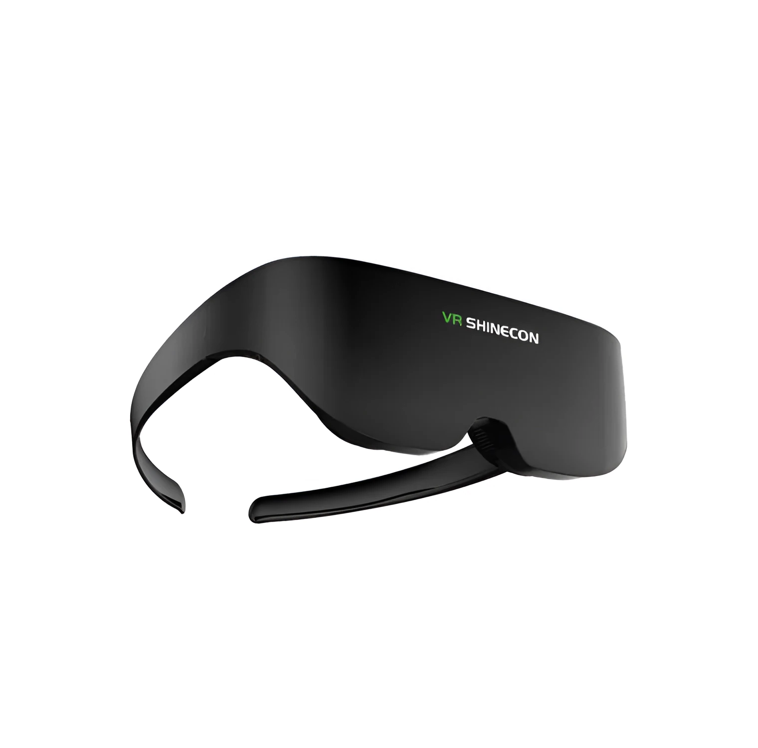 Giant screen VR all-in-one glasses with 4K resolution and Type C connection on a desk