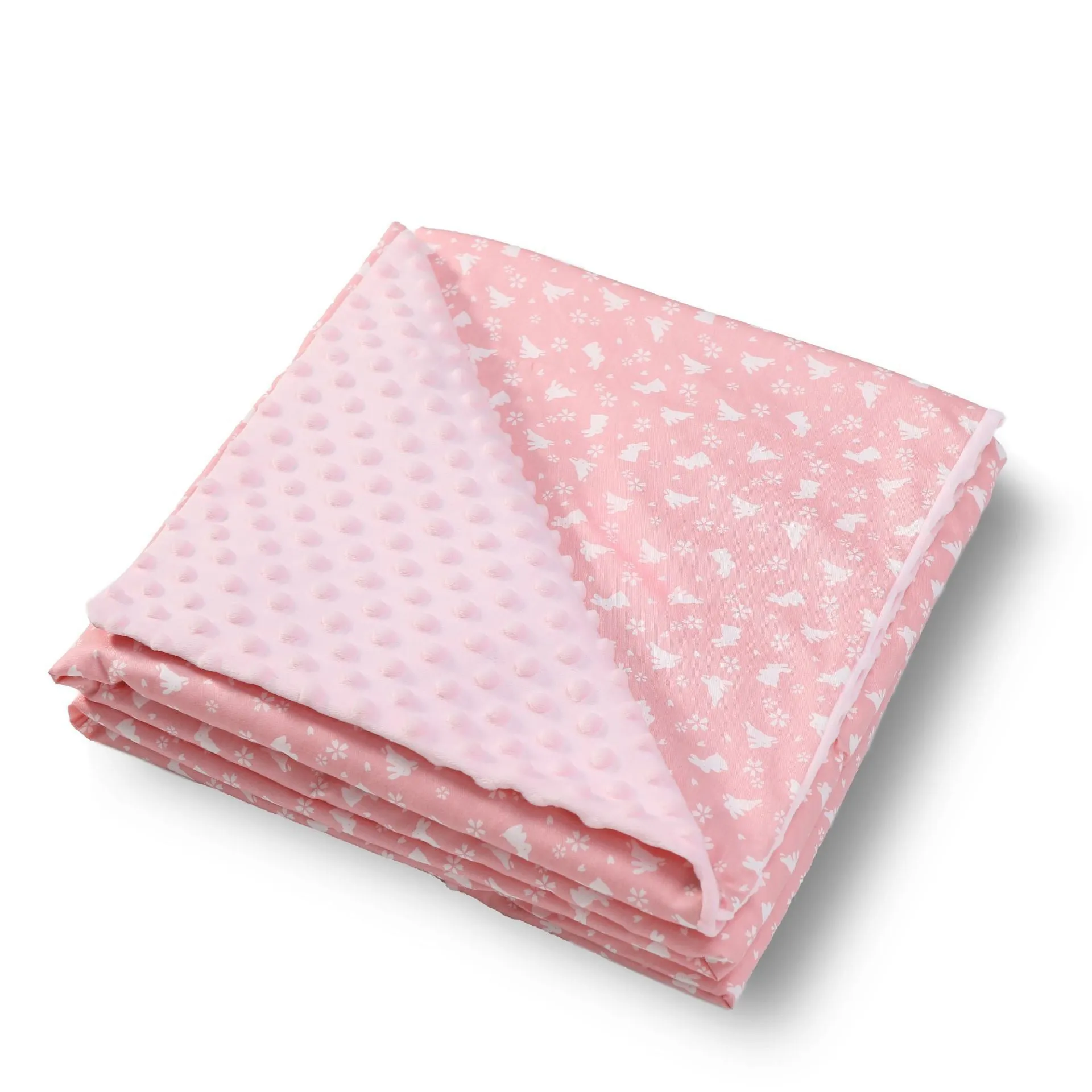 Pure cotton cartoon baby soother blanket with dinosaur pattern, 100x158cm