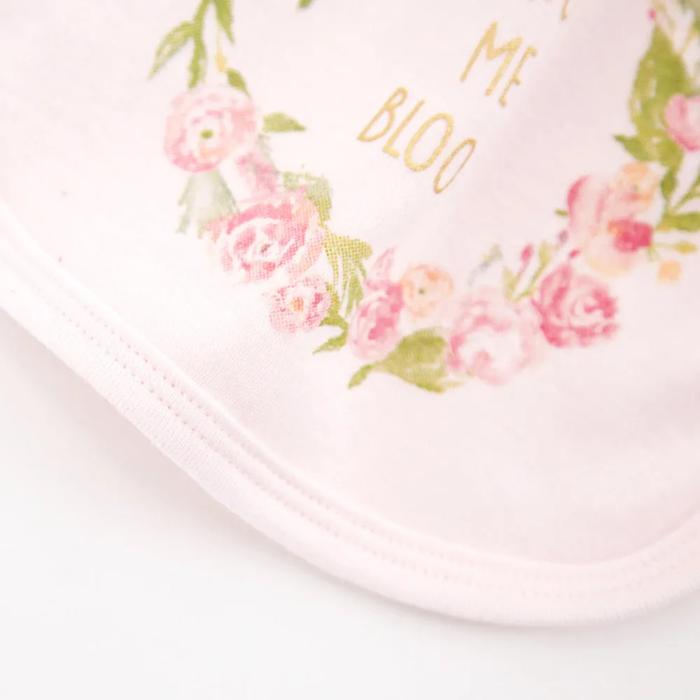 Cotton baby bib with three drool towels set for infants 0-1 years, two colour styles, 80g each