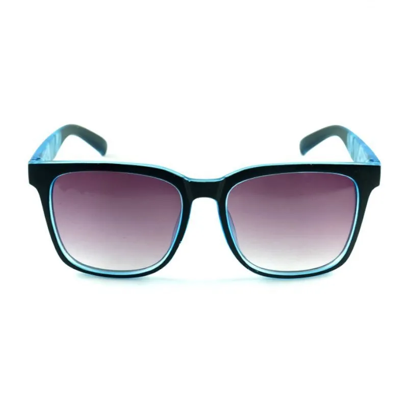 Square Kids Sports Sunglasses PC Frame AC Lens Strong Construction C1 Black C2 Green C3 Red C4 Orange C5 Yellow-Green C6 Blue Unisex Style