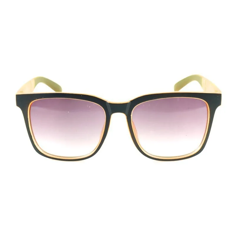 Square Kids Sports Sunglasses PC Frame AC Lens Strong Construction C1 Black C2 Green C3 Red C4 Orange C5 Yellow-Green C6 Blue Unisex Style