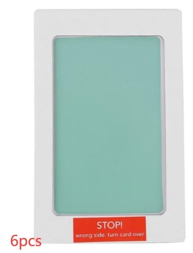 Baby hand and footprint ink pad set with non-toxic washable ink in black red and blue colours on white background