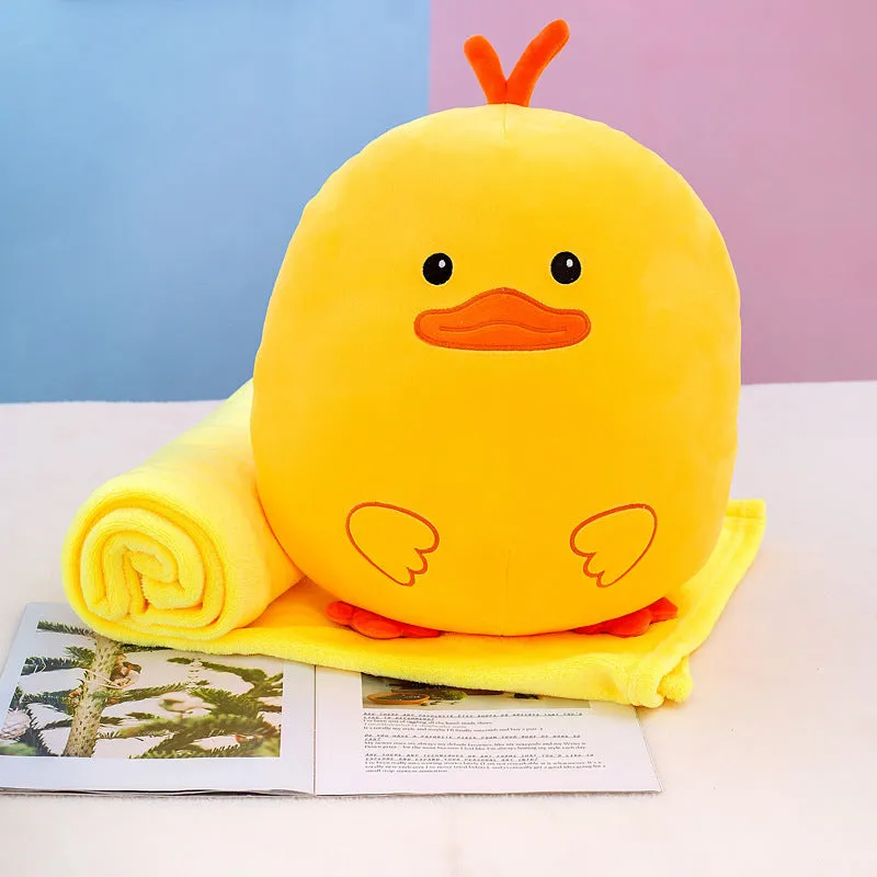 Creative new plush toy stretch velvet animal stuffed bear duckling husky pig rabbit dinosaur