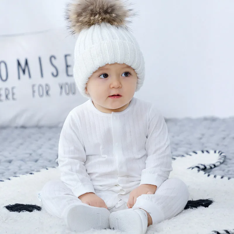 100% cotton baby onesie in pink, long sleeves, single-breasted closure, size 66cm suitable for 8-12 kg