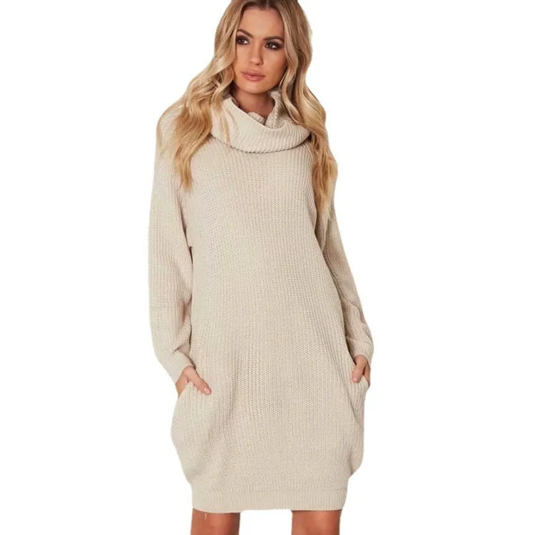 Lapel neckline pullover sweater in yellow, black, or apricot colours with regular sleeves