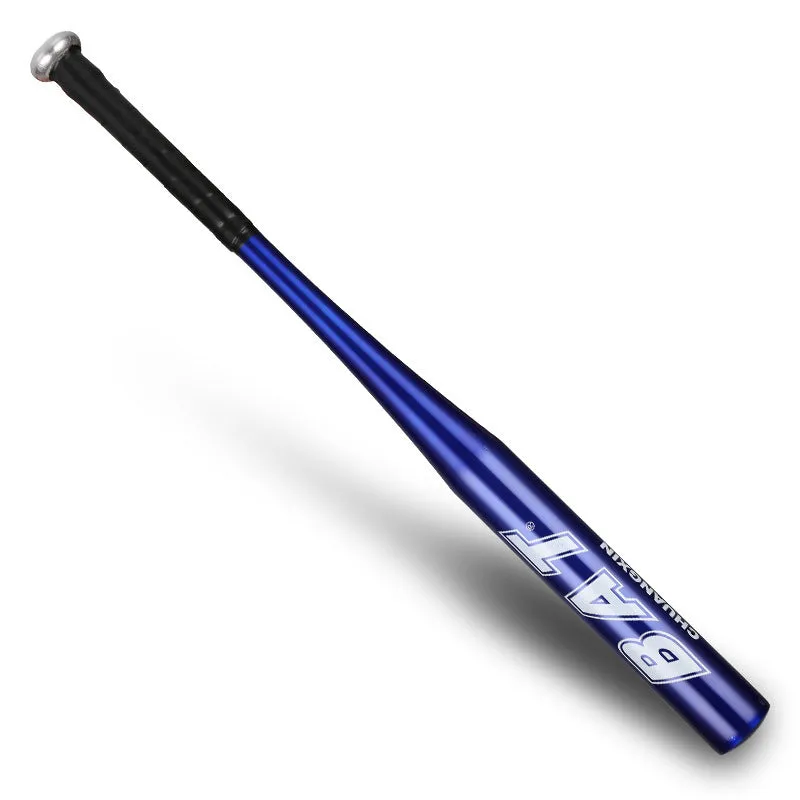 A6061 aluminium baseball bat with non-slip rubber grip, available in multiple sizes and colours for soft baseball training