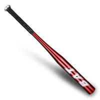 A6061 aluminium baseball bat with non-slip rubber grip, available in multiple sizes and colours for soft baseball training