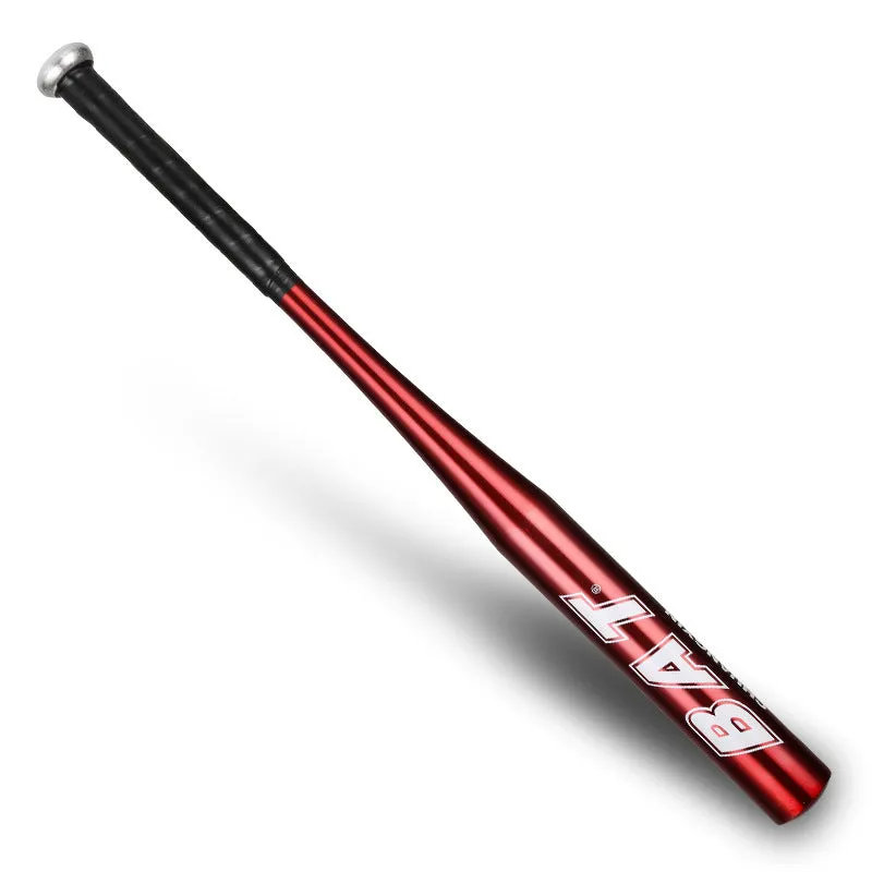 A6061 aluminium baseball bat with non-slip rubber grip, available in multiple sizes and colours for soft baseball training