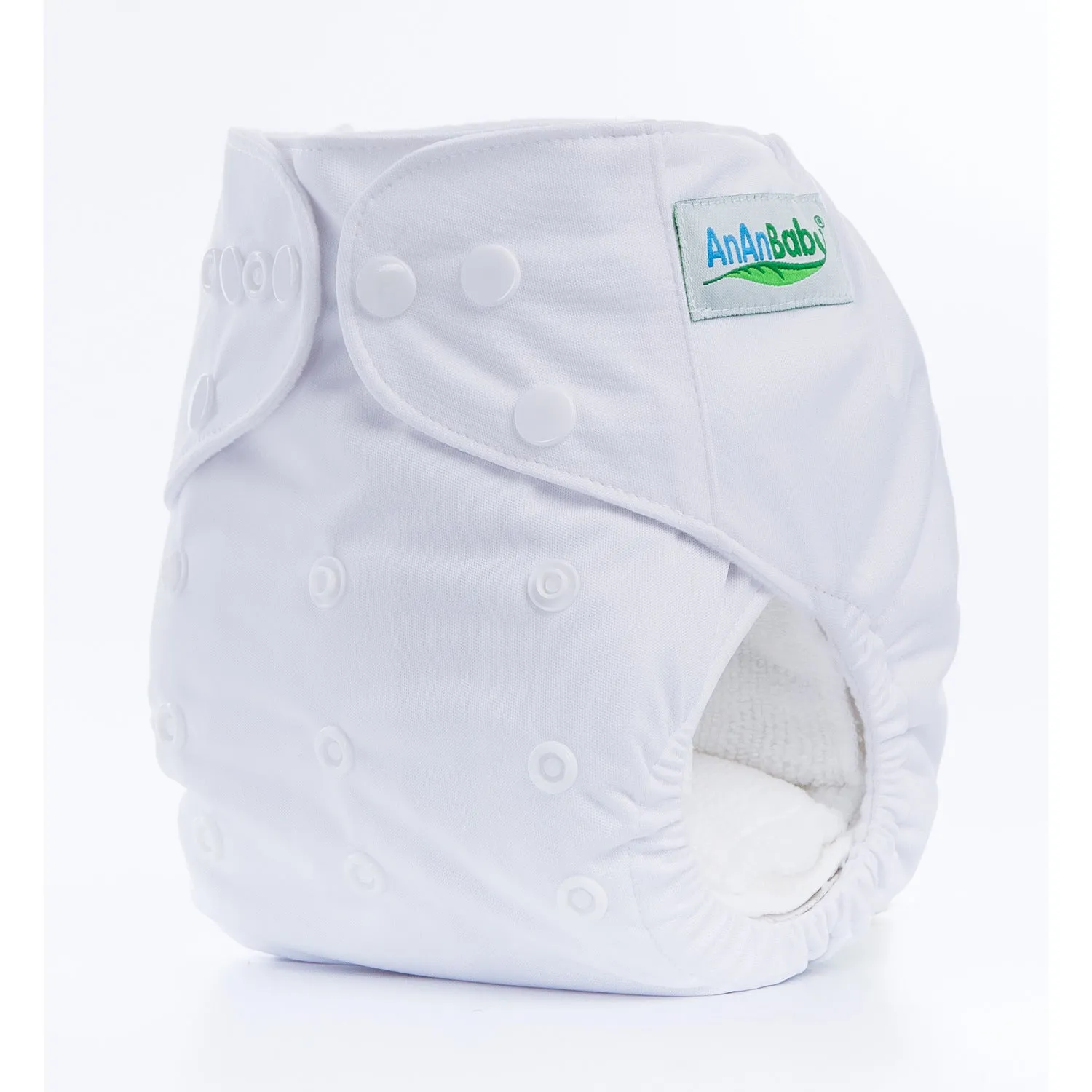 Solid colour leak-proof baby diaper pants with bamboo charcoal lining, 36.5x32.5 cm, suitable for 3-15 kg infants