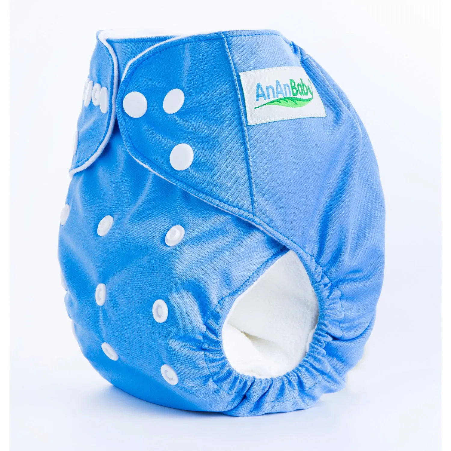 Solid colour leak-proof baby diaper pants with bamboo charcoal lining, 36.5x32.5 cm, suitable for 3-15 kg infants