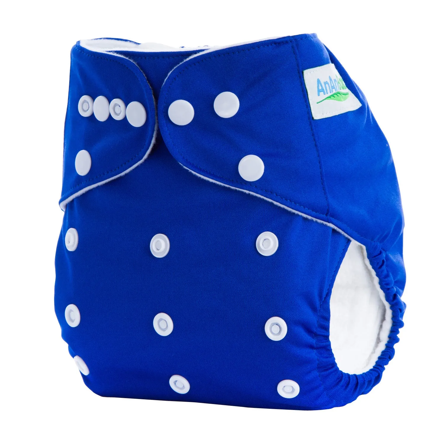 Solid colour leak-proof baby diaper pants with bamboo charcoal lining, 36.5x32.5 cm, suitable for 3-15 kg infants