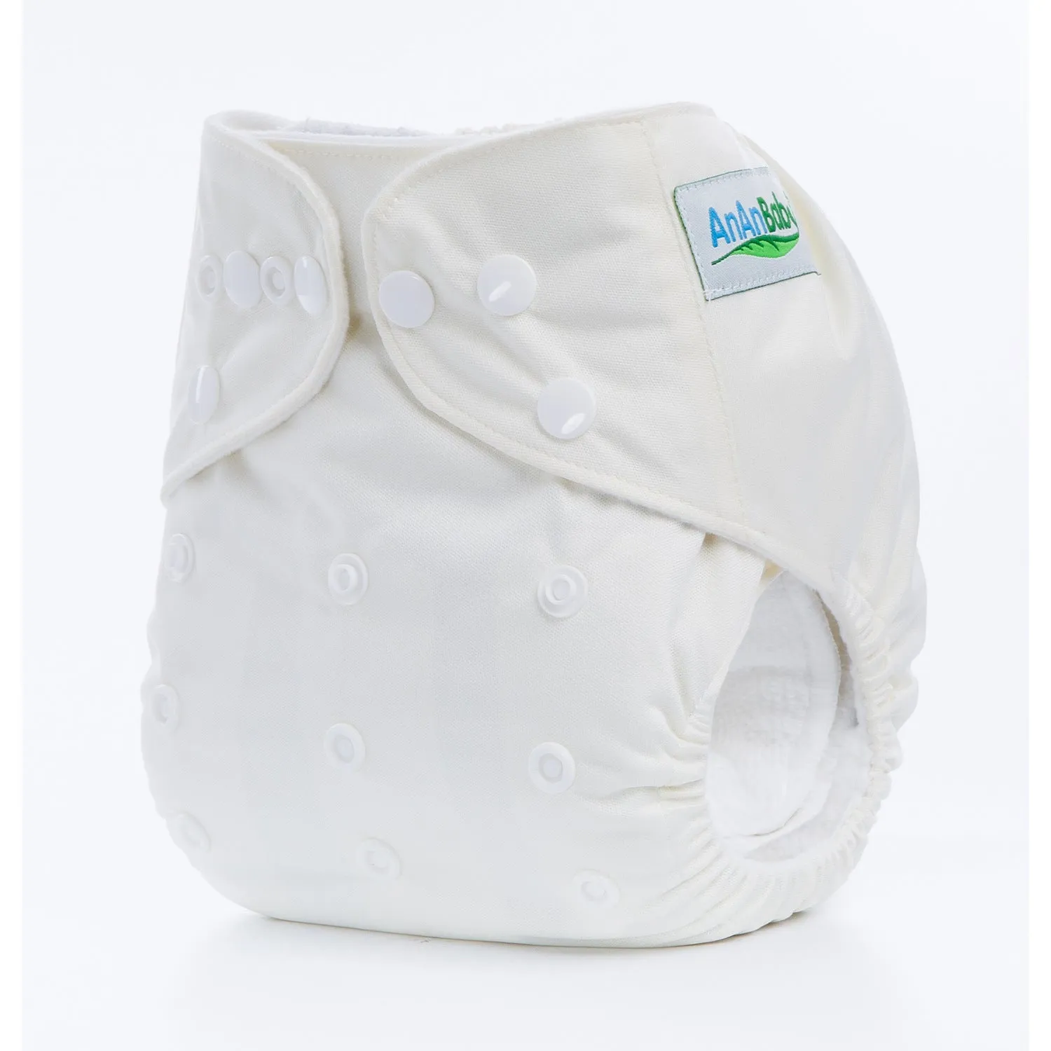Solid colour leak-proof baby diaper pants with bamboo charcoal lining, 36.5x32.5 cm, suitable for 3-15 kg infants