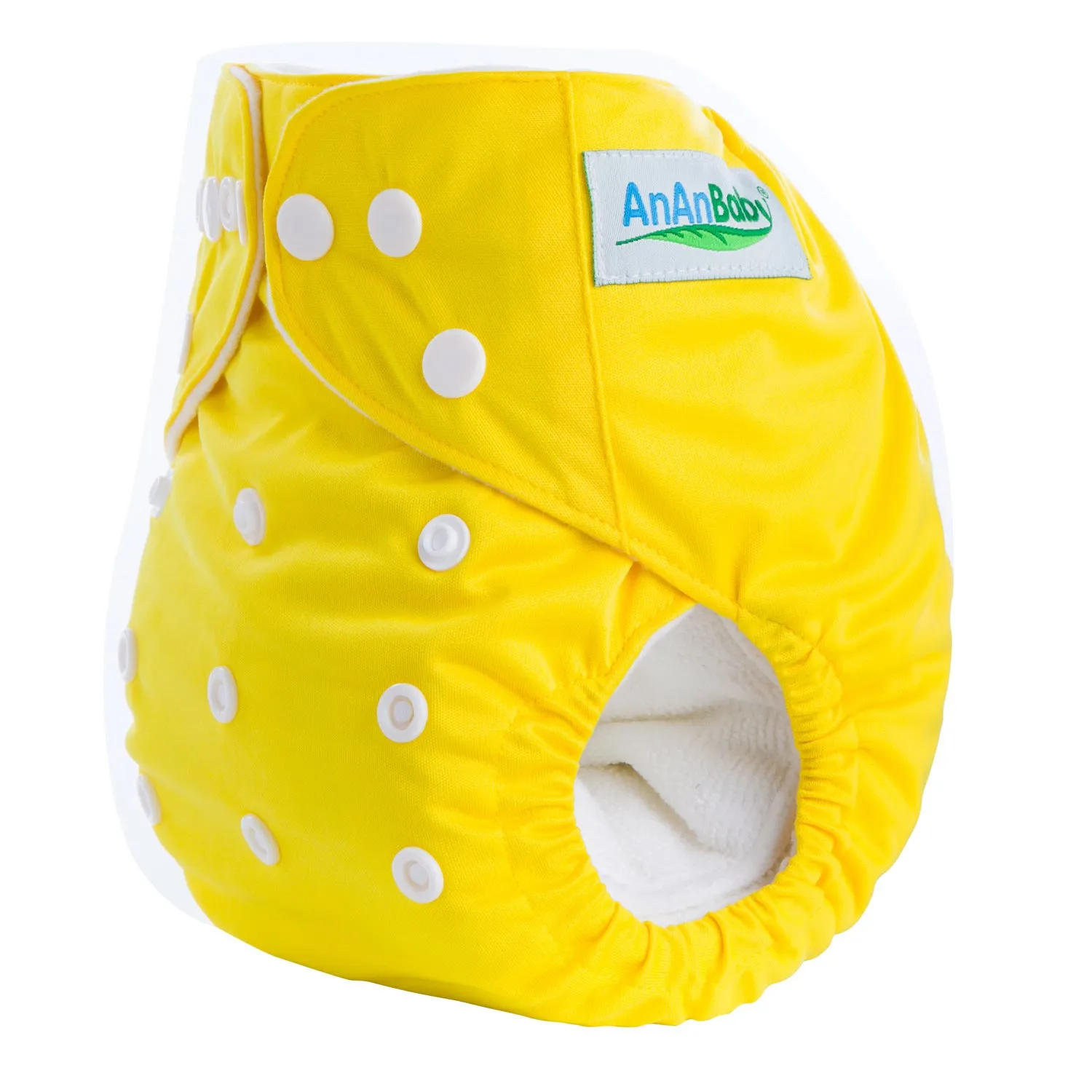 Solid colour leak-proof baby diaper pants with bamboo charcoal lining, 36.5x32.5 cm, suitable for 3-15 kg infants