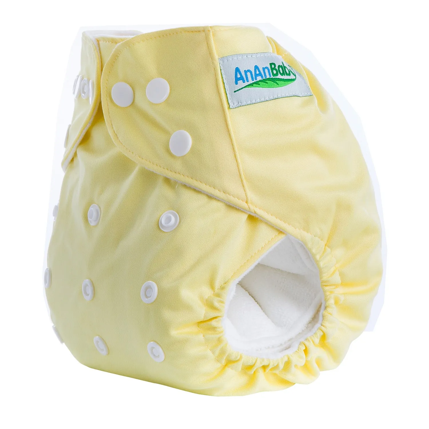 Solid colour leak-proof baby diaper pants with bamboo charcoal lining, 36.5x32.5 cm, suitable for 3-15 kg infants