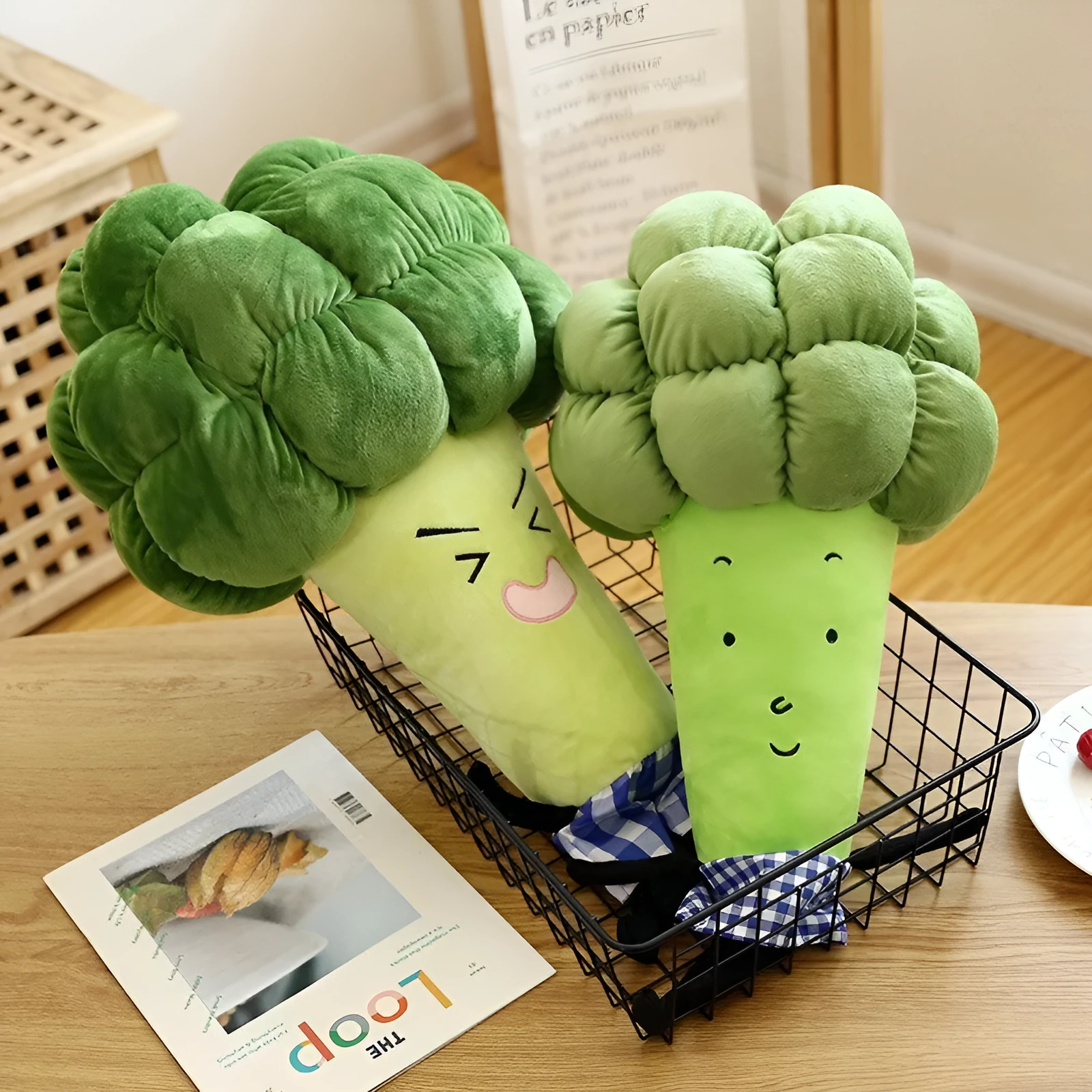 Simulation vegetable plush toy cushion in cute colour, 55cm length, soft stuffed for children