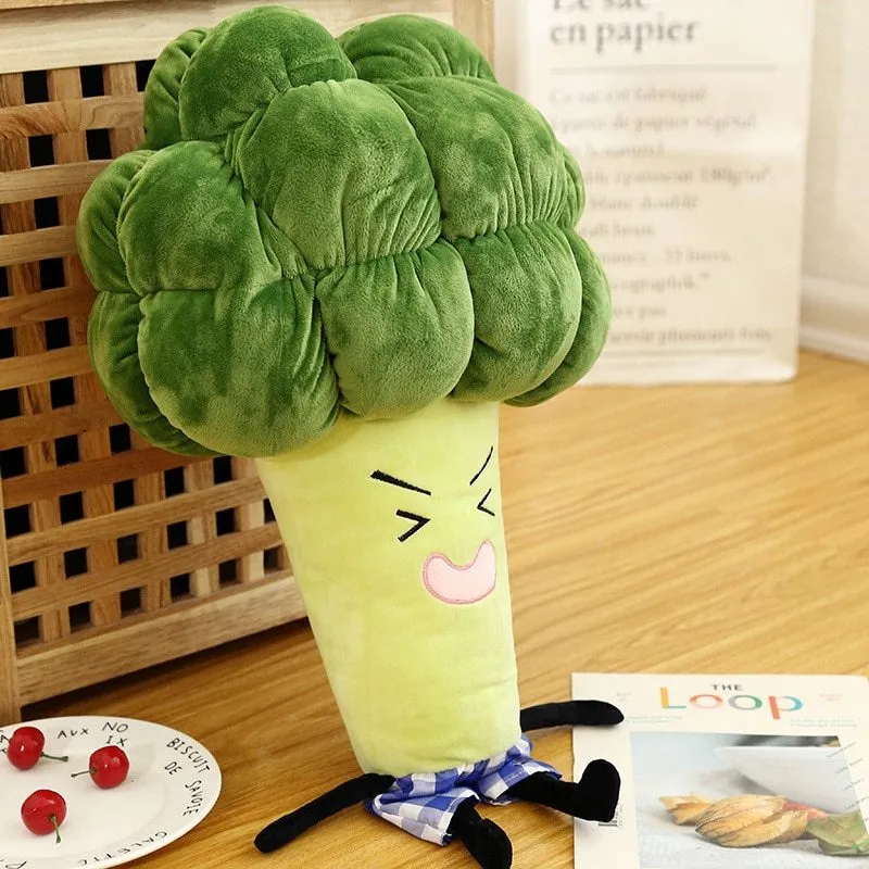 Simulation vegetable plush toy cushion in cute colour, 55cm length, soft stuffed for children