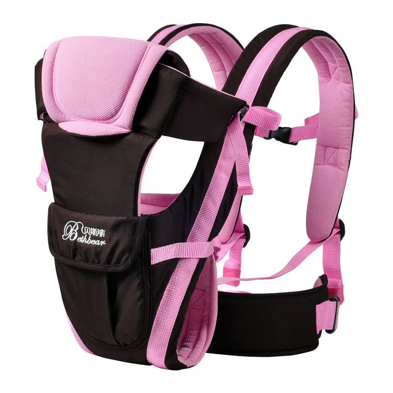 Bass Bear double shoulder baby carrier in gem orchid colour for 3-24 months up to 20kg