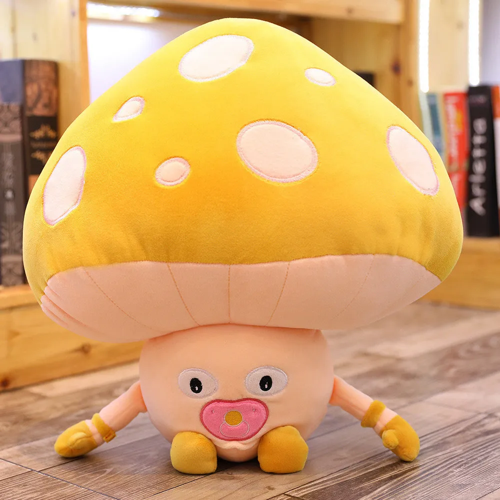 Realistic strawberry plush toy 50cm super soft short plush down cotton filled sleeping doll