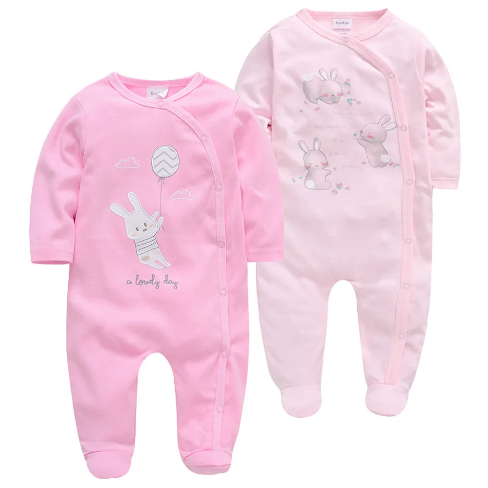 Baby onesie long sleeve cotton concealed button closure red group pattern infant bodysuit