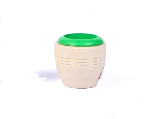 Wooden magic kaleidoscope toy for babies and children rotating effects 5 x 5.5cm green colour