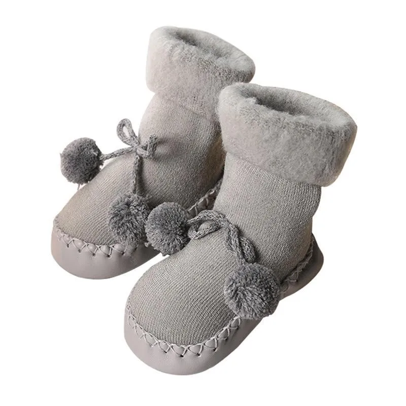 Baby children socks in coffee, grey, navy blue, and pink with sweat absorption function, sizes 11-14cm