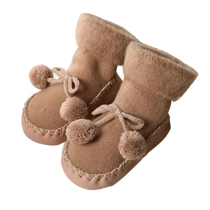 Baby children socks in coffee, grey, navy blue, and pink with sweat absorption function, sizes 11-14cm