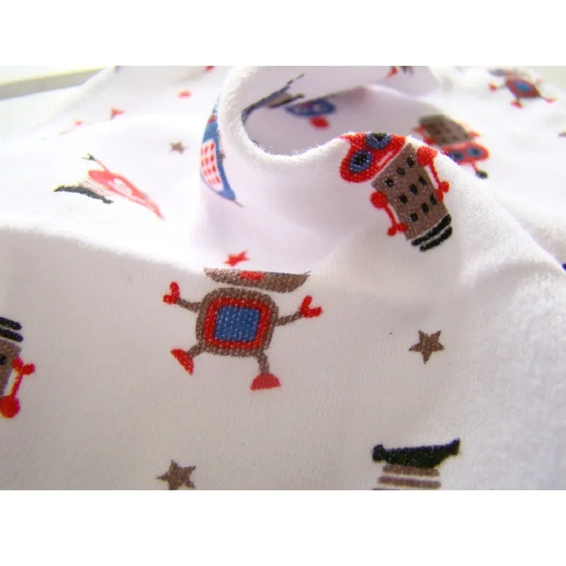 8 cotton newborn baby towels in assorted colours for boys and girls