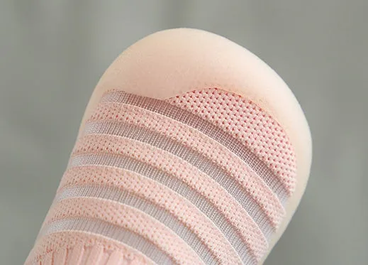 Breathable net baby toddler shoes soft sole summer blue pink yellow sizes 15-19