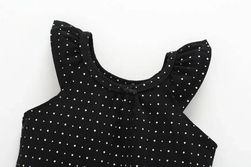 Summer sleeveless baby romper jumpsuit in simple style for newborn girls, available in multiple sizes