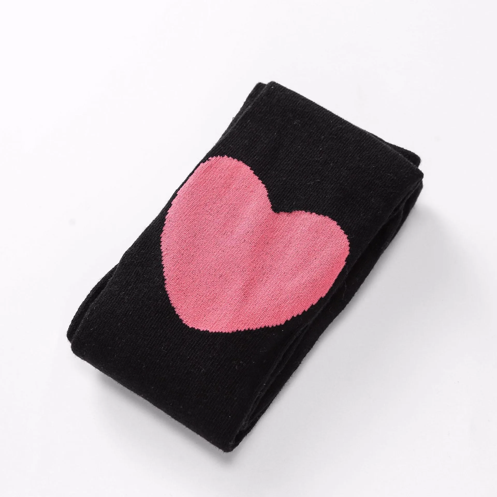 Cotton children's pantyhose with five-pointed star and heart motifs in six colours, four sizes 95-125CM