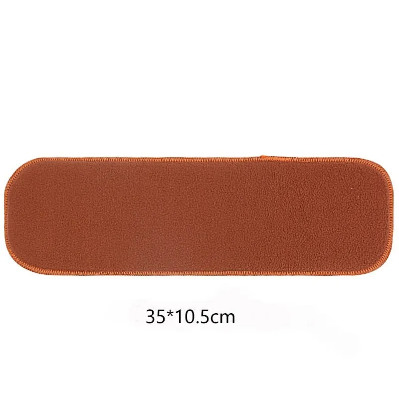 Brown coffee fiber baby cloth diaper insert urine pad 350x135mm washable reusable nappy liner
