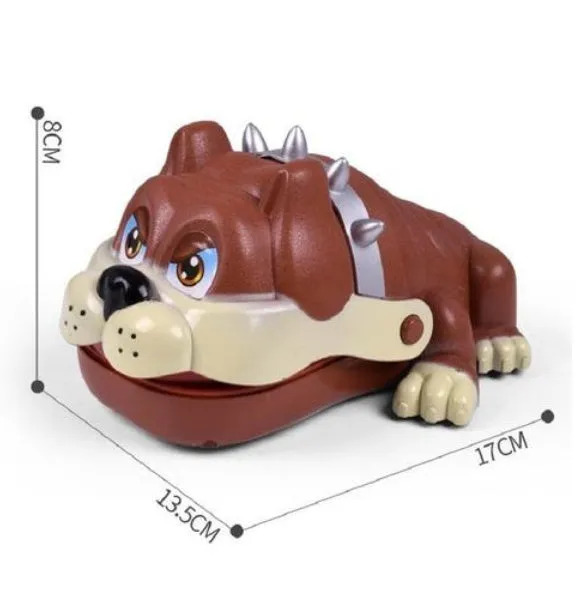 Multicoloured plastic bite hand animal interactive toy showing dog, crocodile, shark, and hippo designs