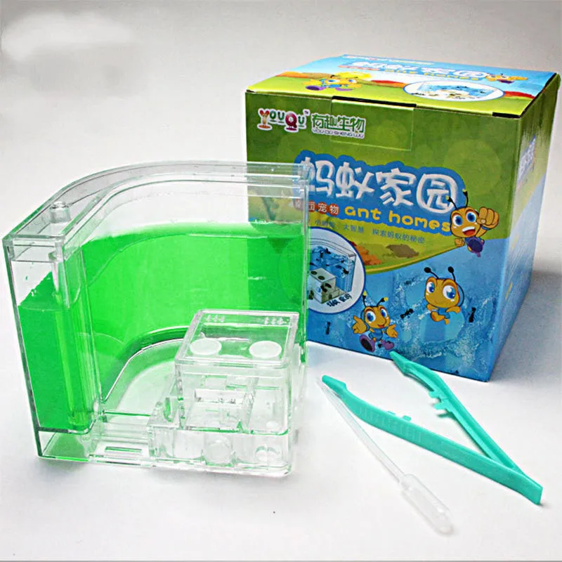 Ant Workshop Toys acrylic craft kit in six colours including blue, green, pink, purple, white, yellow packed in a colour box